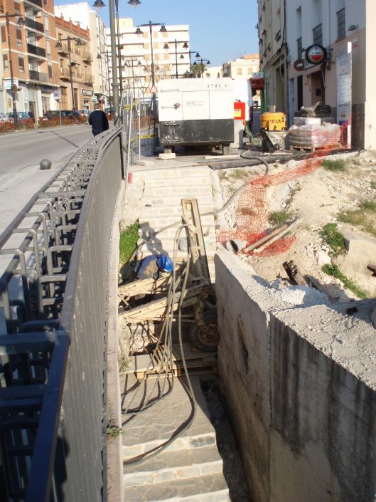 recalce de la estructura de un puente