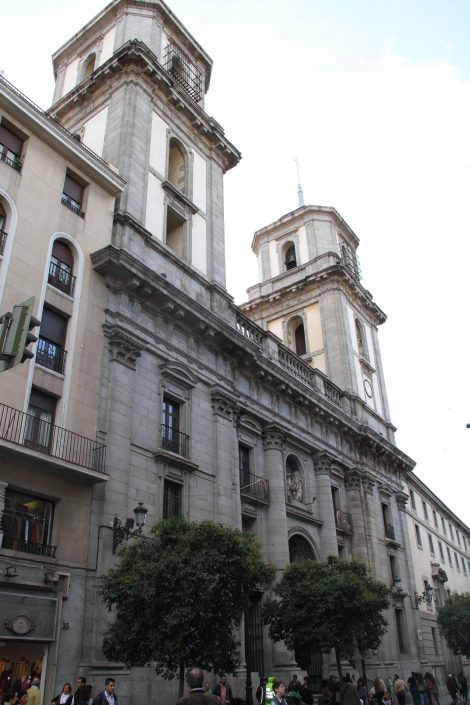 Recalce de la Catedral de La Colegiata de San Isidro en Madrid